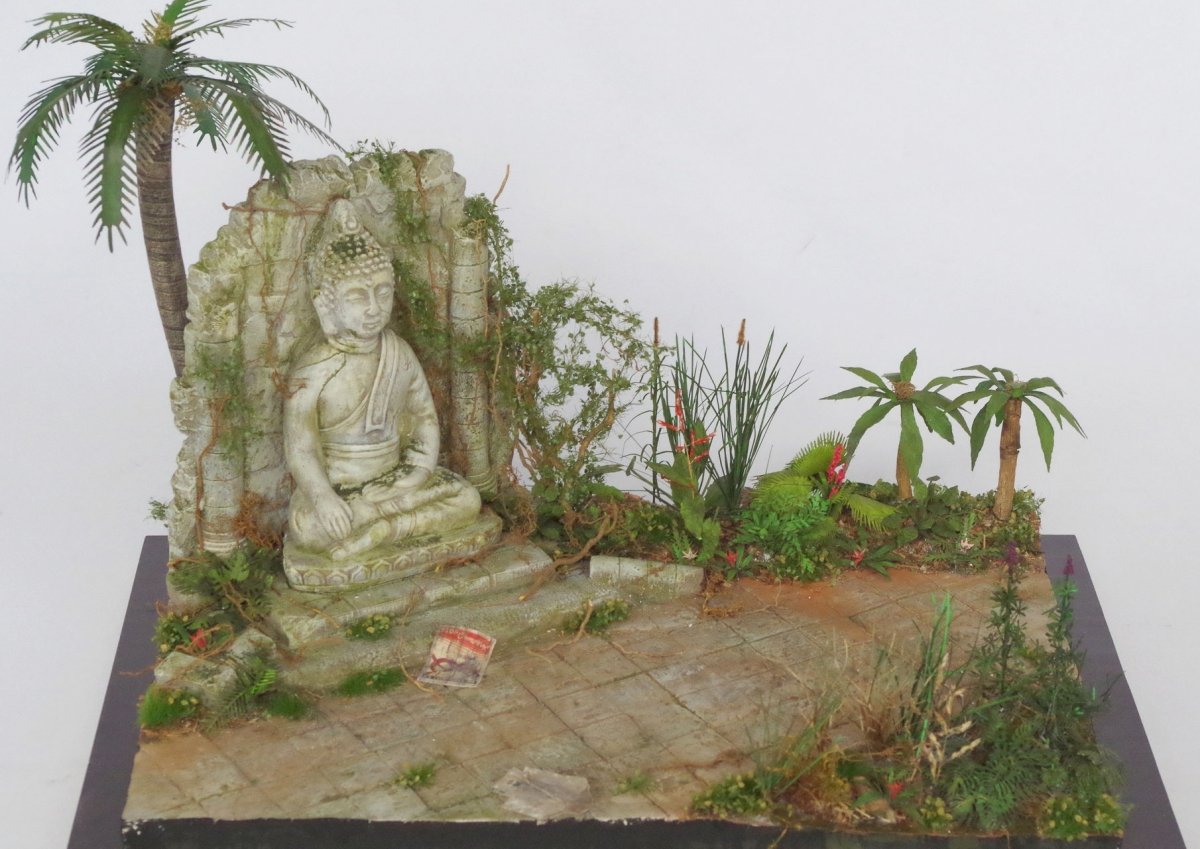 RT-Diorama 35299 Socle de diorama : Temple du Vietnam 1/35 – Bild 3