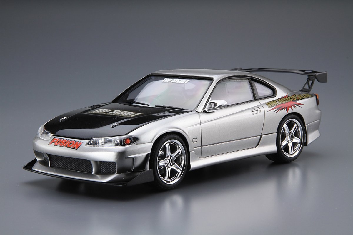 Aoshima 05355 Topsecret S15 Silva &amp;#39;99 Nissan 1/24 – image 3