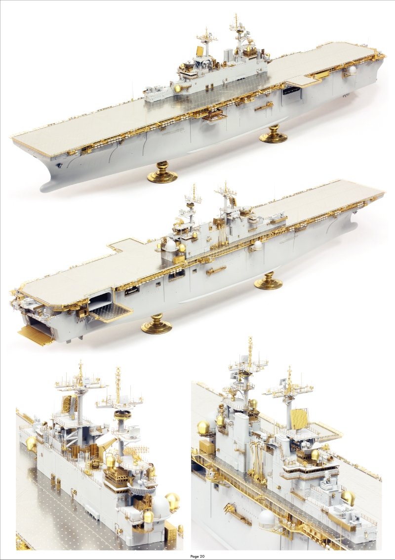 Pontos 37041F1 USS LHD-1 Wasp Kit de détails au 1/350 – image 31