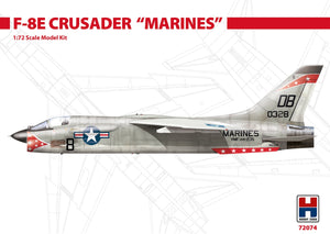 Hobby 2000 72074 F-8E Crusader Marines (ACADÉMIE + CARTOGRAPHIE + MASQUES) 1/72