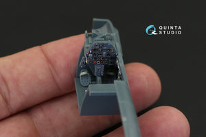 Intérieur imprimé en 3D et coloré sur papier décalcomanie Quinta Studio QD48087 Bf 109E-4/E-7 (pour kit Eduard) 1/48  – Bild 6