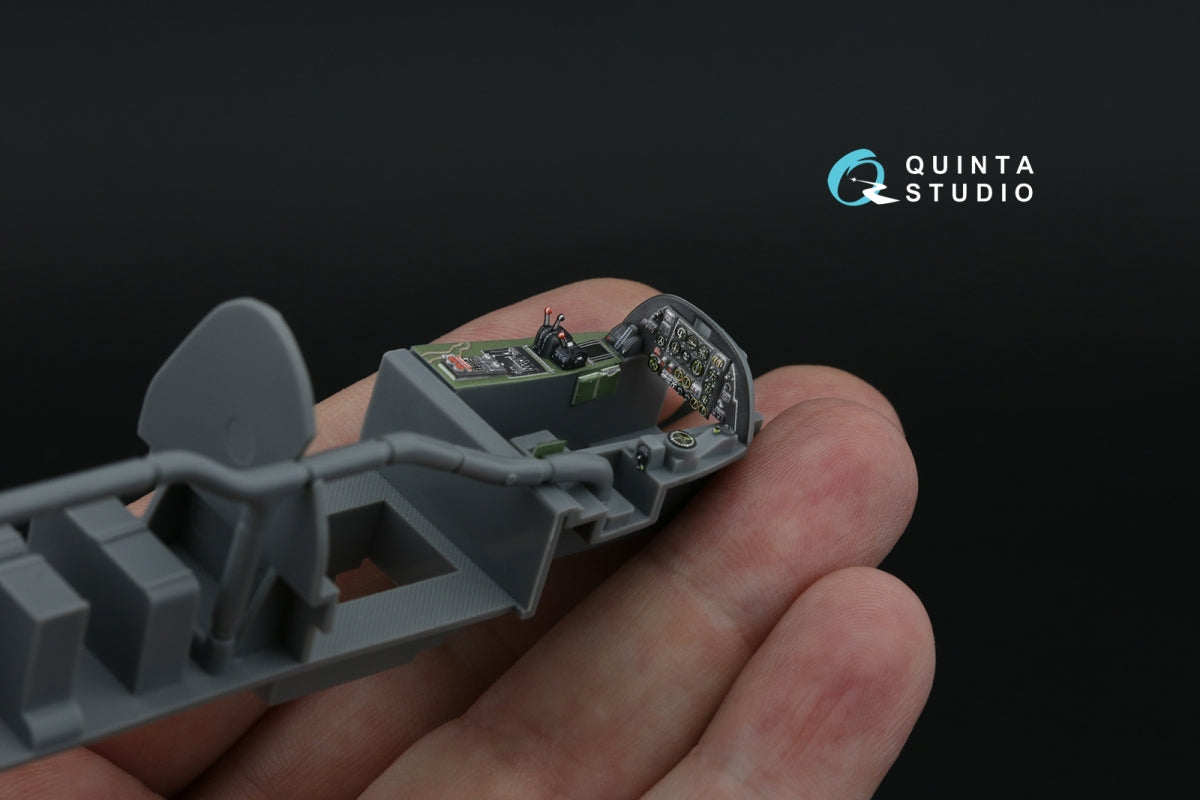 Intérieur imprimé en 3D et coloré sur papier décalcomanie (Tamiya) pour le Bristol Beaufighter NF.Mk.VI de Quinta Studio QD+48555 (avec pièces en résine imprimées en 3D) à l&amp;#39;échelle 1/48. – image 12
