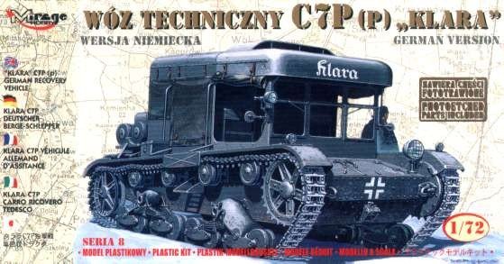Mirage Hobby 72892 C7P (p) Camion de service Klara version allemande (1/72)