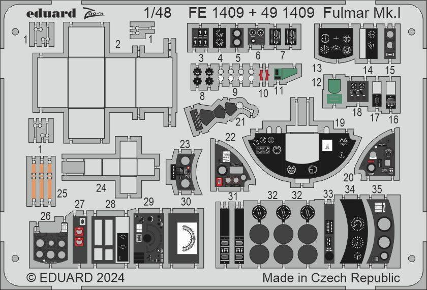 Eduard 491409 Fulmar Mk. I TRUMPETER 1/48