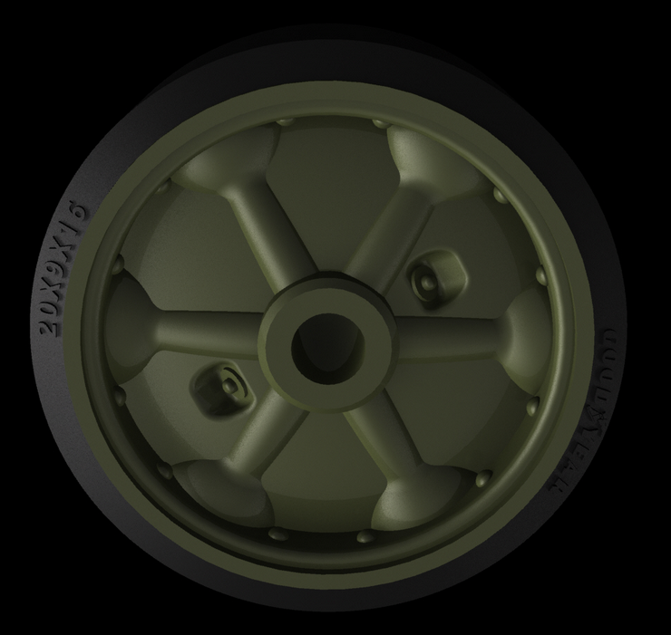 Panzer Art RE35-637 M4 “Sherman” Road wheels Pattern No7 1/35 – zdjęcie 2