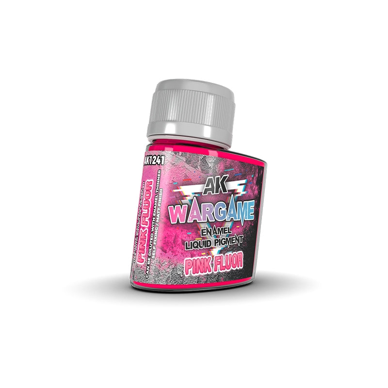 AK Interactive AK1241 ROSE FLUOR – PIGMENT LIQUIDE ÉMAIL 35 ml