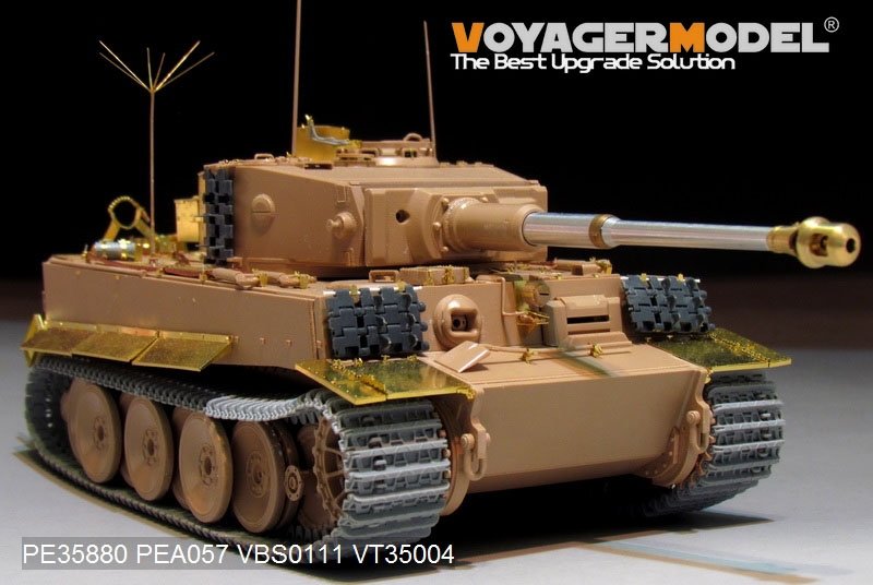 Maquette Voyager PE35880, char allemand Tiger I MID de la Seconde Guerre mondiale, pour RMF au 1/35 – image 2