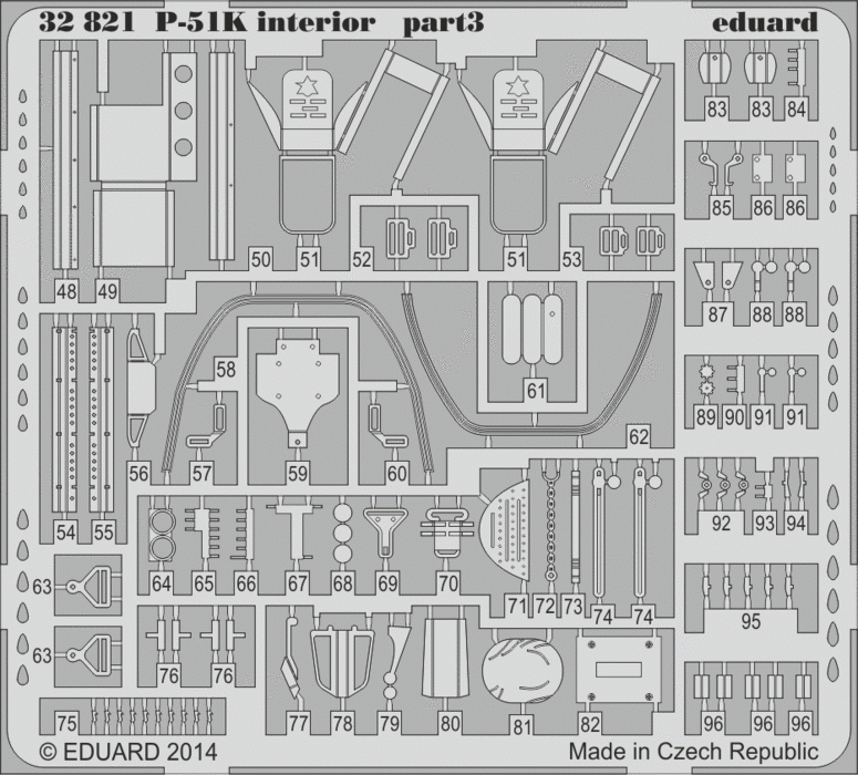 Eduard BIG3345 P-51K 1/32 Dragon – image 6