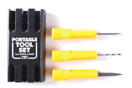 Coffret d&amp;#39;outils portables Tamiya 74057 pour le perçage