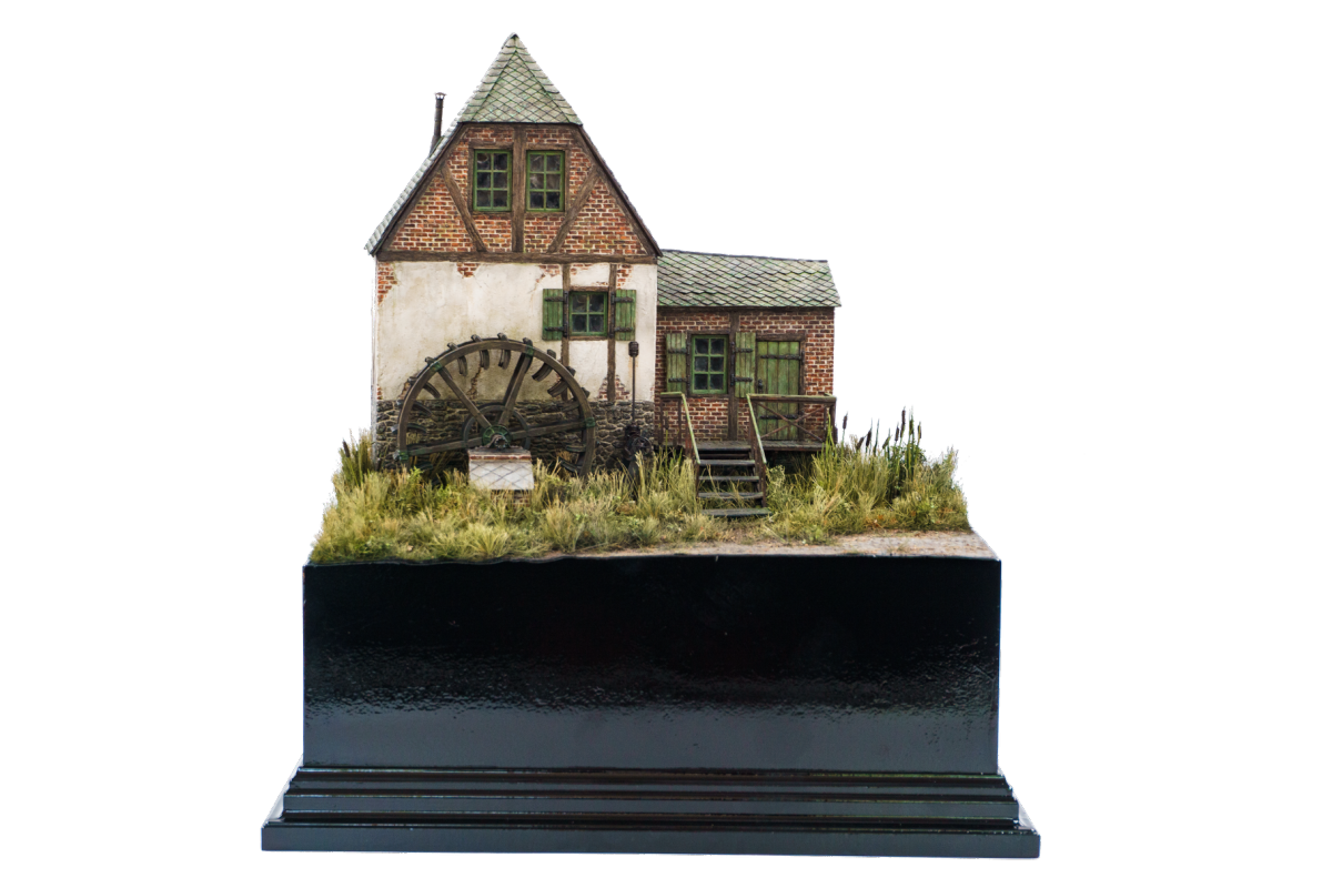 RT-Diorama 35024 Socle de diorama : Moulin à eau 1/35 – immagine 4