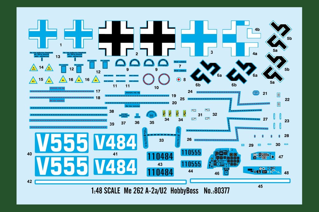 Hobby Boss 80377 Me 262 A-2a/U2 – Bild 3