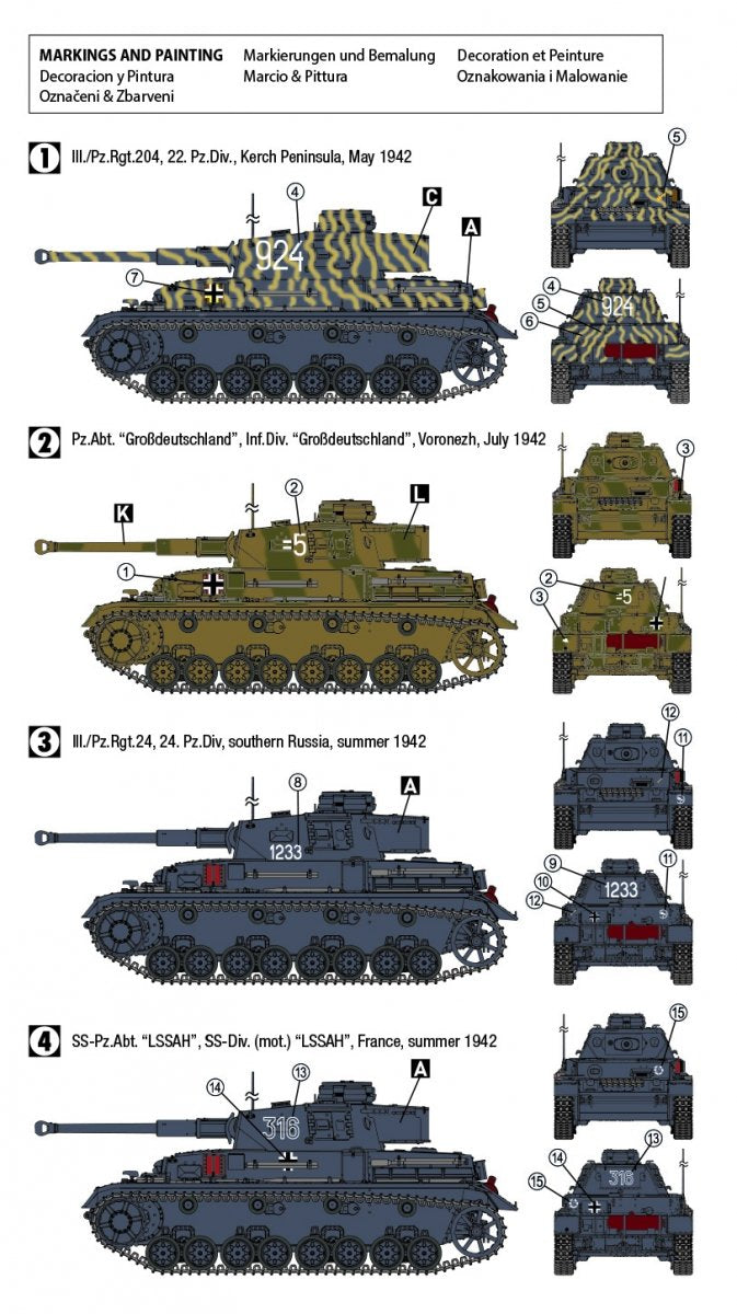 Hobby 2000 72701 Pz.Kpfw.IV Ausf.F2 (G) Front de l&amp;#39;Est 1942 DRAGON + CARTOGRAF 1/72  – image 2