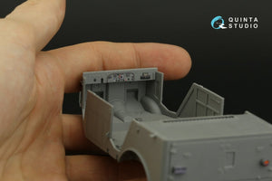 Intérieur imprimé en 3D et coloré sur papier décalcomanie Quinta Studio QD35071 Mercedes-Benz L1500A (MiniArt) 1/35  – immagine 9