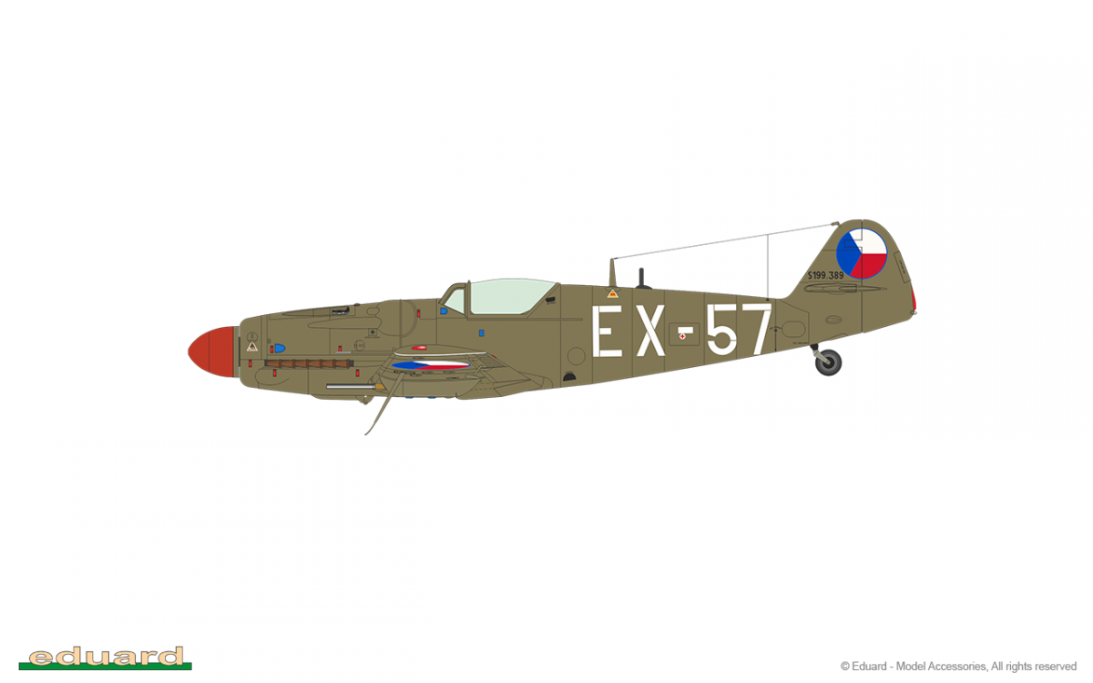 Eduard 70151 Avia S-199 verrière bulle 1/72 – imagen 11