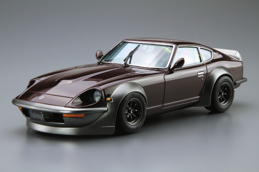 Aoshima 05844 Nissan S30 Fairlady Z Aero Custom &amp;#39;75 1/24 – image 2