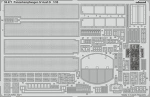 Eduard 36471 Panzerkampfwagen IV Ausf.G TAMIYA 1/35