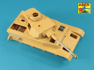 Canon allemand Aber 35L-046n de 75 mm pour Kwk 40 L/48 avec frein de bouche modèle ancien pour Pz.Kpfw. IV Ausf.G tardif - Ausf.H (1/35) – Bild 9