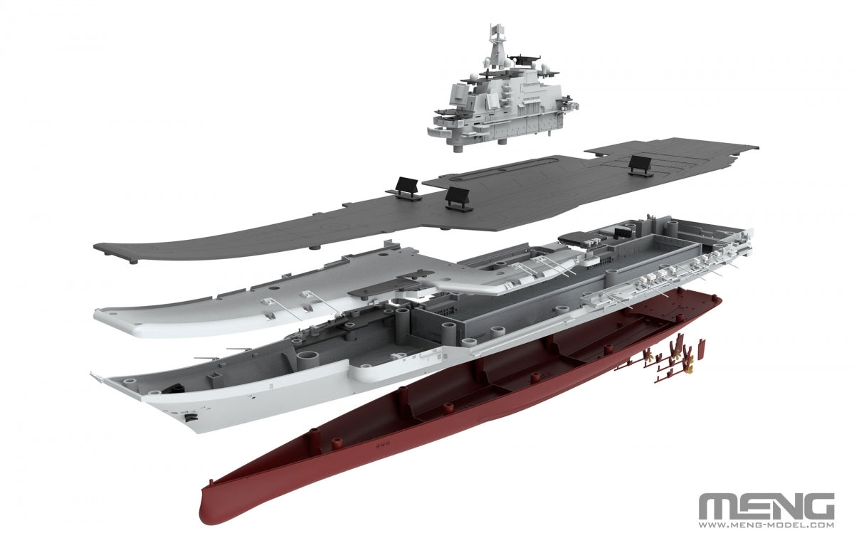 Maquette d&amp;#39;avion Meng PS-010 Liaoning 1/700 – image 5
