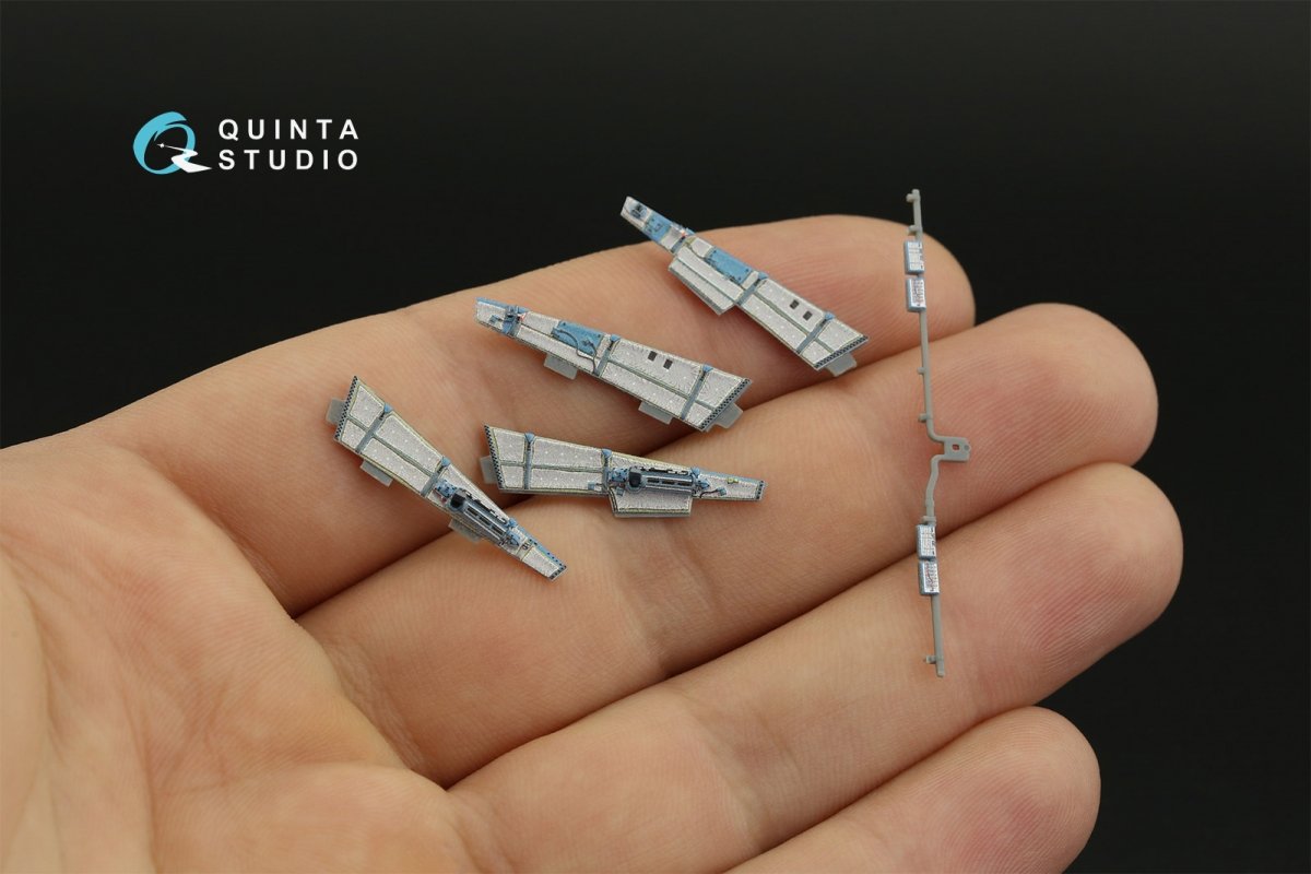 Intérieur imprimé en 3D et coloré sur papier décalcomanie Quinta Studio QD48320 Su-30SM (GWH) 1/48 – immagine 11