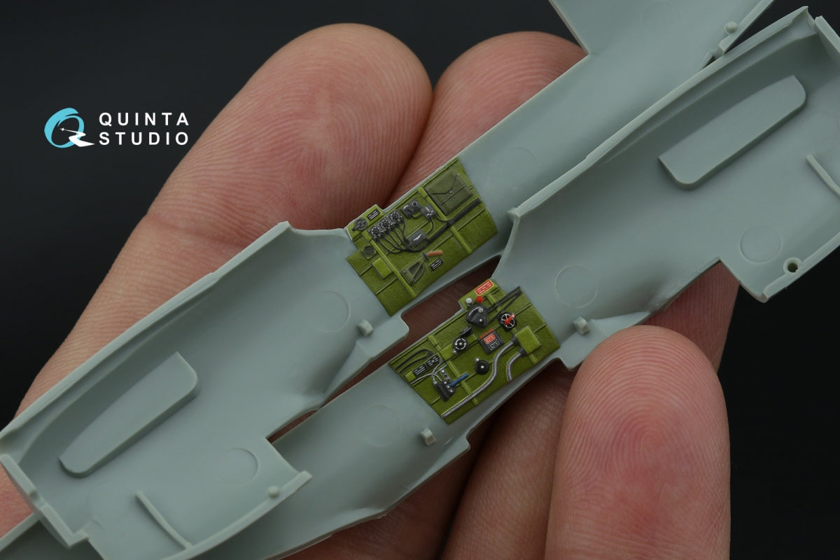 Quinta Studio QD+72212 P-40M Warhawk Intérieur imprimé en 3D et coloré sur papier décalcomanie (Academy) (avec pièces en résine imprimées en 3D) 1/72 – image 10