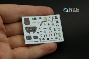 Intérieur imprimé en 3D et coloré sur papier décalcomanie Quinta Studio QD48144 Spitfire PR.XIX (Airfix) 1/48 – image 5