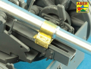 Canon Aber 35L-328 pour canon allemand PaK 40 de 75 mm sans frein de bouche, échelle 1/35 – imagen 4