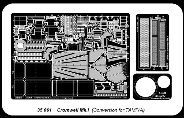 Aber 35061 Cromwell Mk.I conversion (TAM) (1/35) – immagine 4