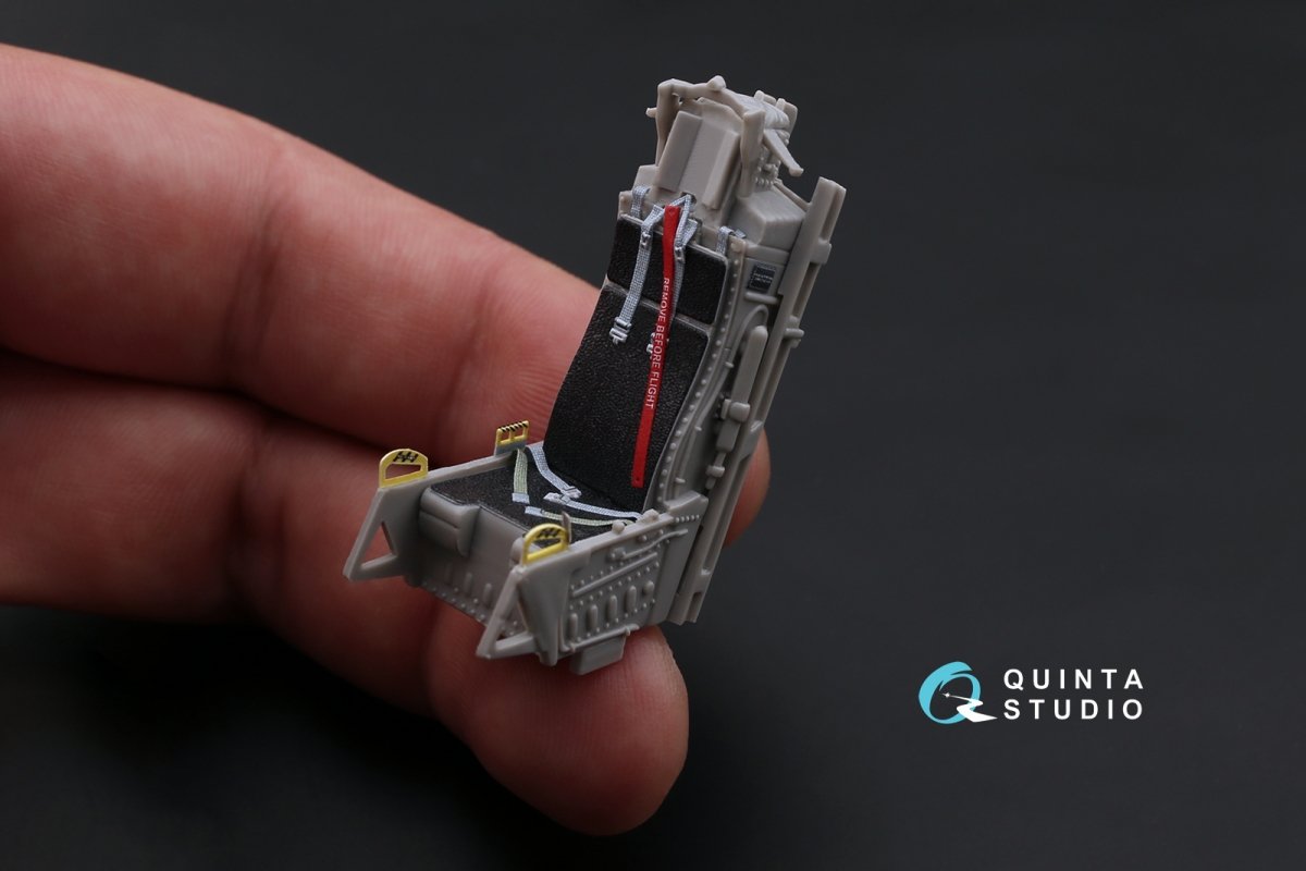 Intérieur imprimé en 3D et coloré sur papier décalcomanie Quinta Studio QD32073 A-10C (pour maquette Trumpeter) 1/32 – image 10