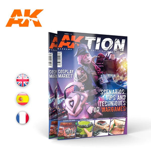 AK Interactive AK6301 AKTION Numéro 1 : Le magazine Wargame ES