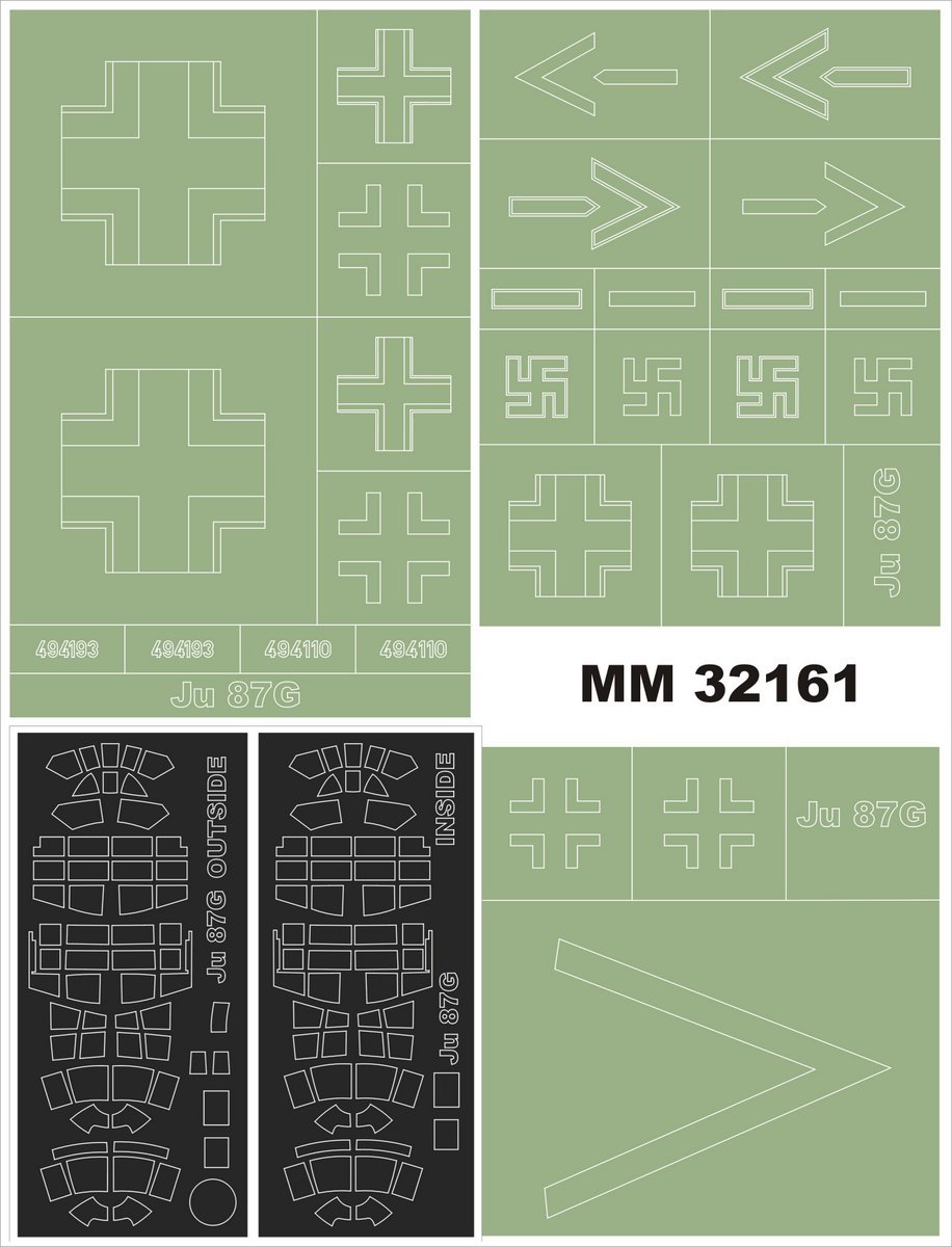 Montex MM32161 Ju-87G TROMPETTE