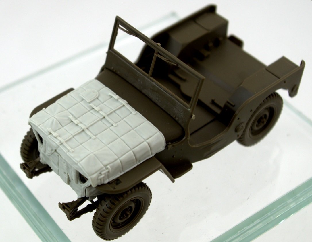 Panzer Art RE35-713 Willys “Jeep” winter canvas cover 1/35 – zdjęcie 4