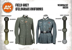 AK Interactive AK11627 FIELD GREY (FELDGRAU) UNIFORMS – zdjęcie 3