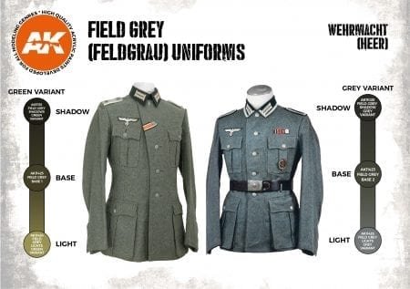 AK Interactive AK11627 FIELD GREY (FELDGRAU) UNIFORMS – zdjęcie 3