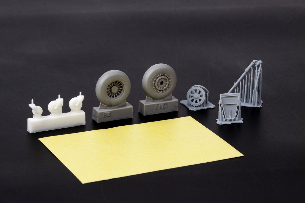 Roues Eduard 648964 TBF/TBM avec pneu lisse ACADEMY 1/48 – image 4