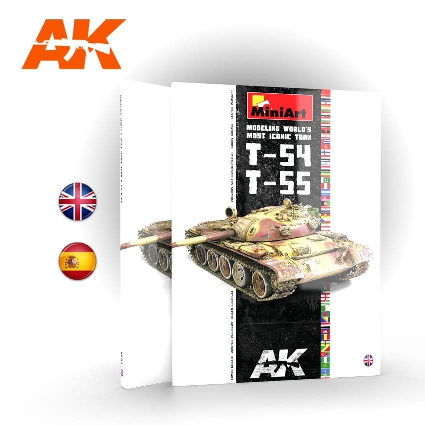 AK Interactive AK914 MODÉLISATION T54 – T55 MINIART