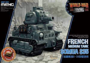 Meng modèle WWT-009 Toons de la guerre mondiale Somua S35