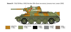 Italeri 6570 T-34/76 mod. 1943 1/35 – immagine 8