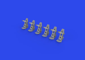 Eduard 632191 Pédales de gouvernail de la Luftwaffe IMPRIMER 1/32 – immagine 2