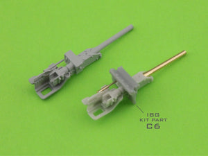Master GM-72-015 Type 95 Ha-Go - Canon de 37 mm Type 94 avec support en résine (pour maquette IBG) 1/72 – image 4