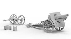 Das Werk DW35022 Obusier français 155 mm C17S France, USA, Espagne, Allemagne 1/35 – immagine 2