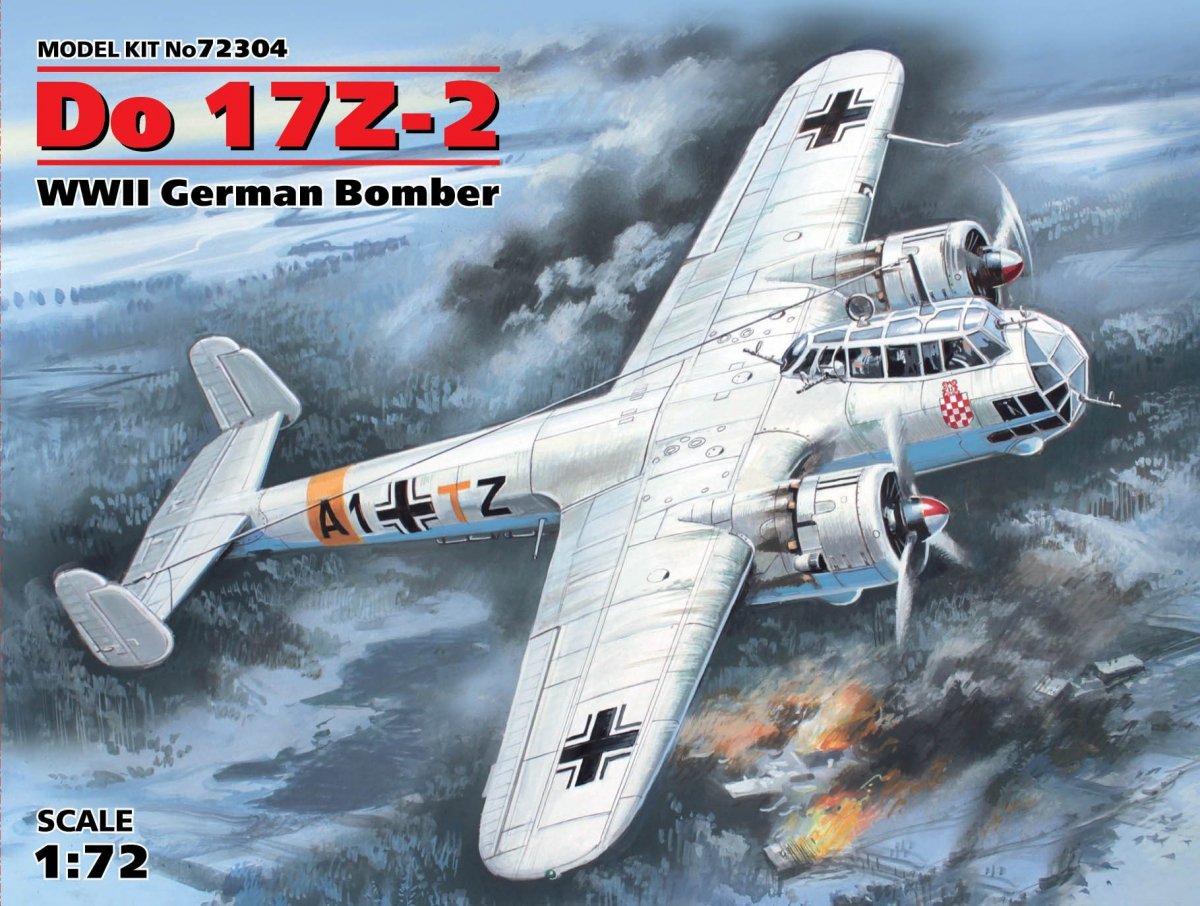 ICM 72304 Dornier Do17Z-2 Bombardier 1/72