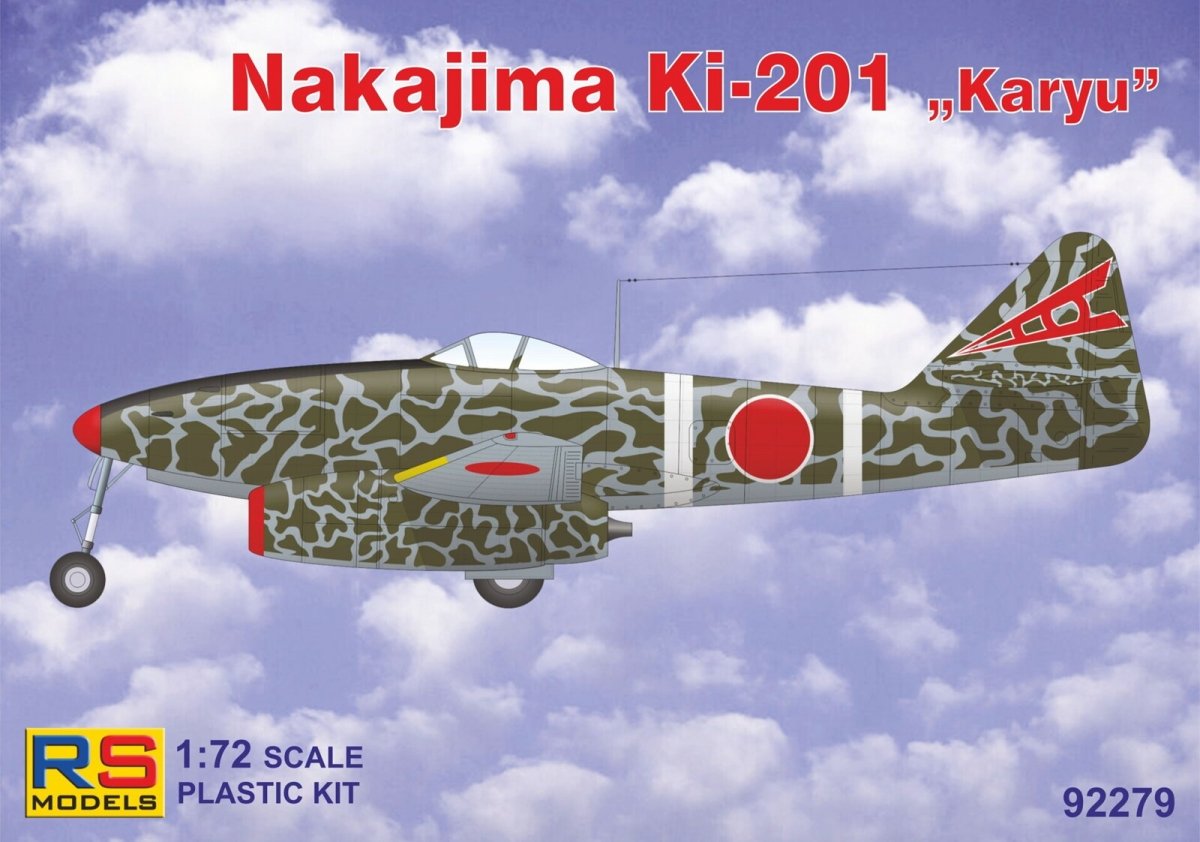 RS Models 92279 Nakajima Ki-201 &amp;quot;Karyu&amp;quot; 1/72