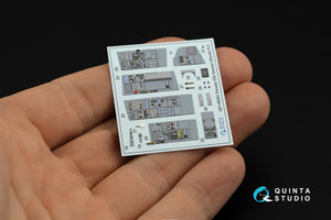 Intérieur imprimé en 3D et coloré sur papier décalcomanie (Revell) pour le Tornado IDS allemand de Quinta Studio QDS+48054 (petite version) (avec pièces en résine imprimées en 3D) 1/48 – image 8