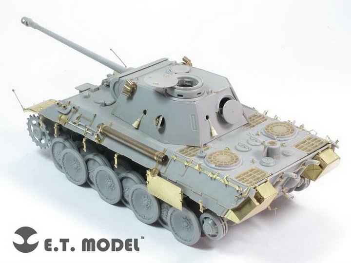 ET Model E35-124 WWII German Panther D Basic (Pour DRAGON Smart Kit) (1/35) – Bild 3