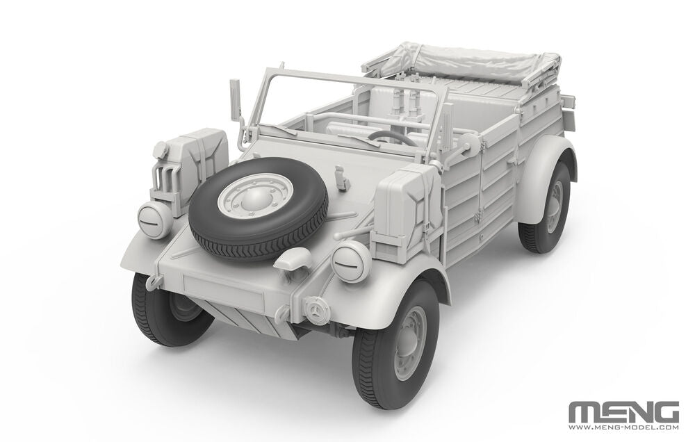 Maquette Meng VS-015 Type 82 Kübelwagen allemand Pkw.K1 (Afrique du Nord) 1/35 – imagen 2