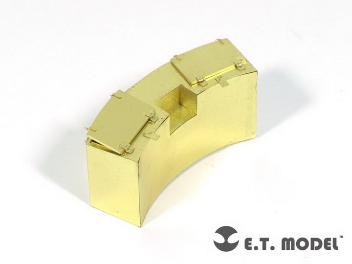 ET Model EA35-032 Coffre de rangement pour char allemand TIGER I de la Seconde Guerre mondiale, échelle 1/35 – image 2