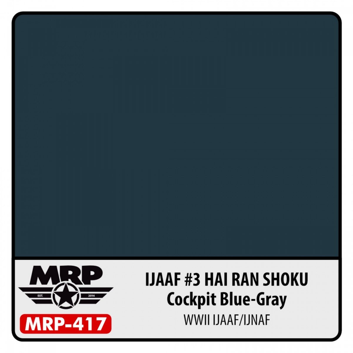 M. Peinture MRP-417 IJAAF #3 Hai Ran Shoku (Cockpit Blue-Gey) 30ml