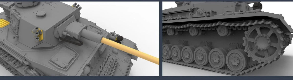 Flyhawk 3027E Pz.Kpfw. IV Ausf. G Medium Tank 1/72 – image 4