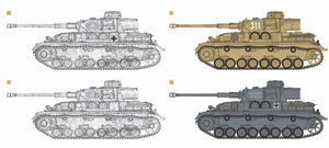 Flyhawk 3027E Pz.Kpfw. IV Ausf. G Medium Tank 1/72 – image 7