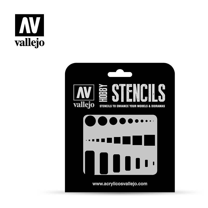 Trappes d'accès Vallejo ST-AIR003 aux échelles 1/32, 1/48 et 1/72